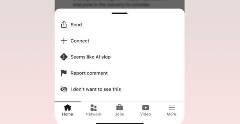 Over 1 million people have clicked LinkedIn’s AI slop button