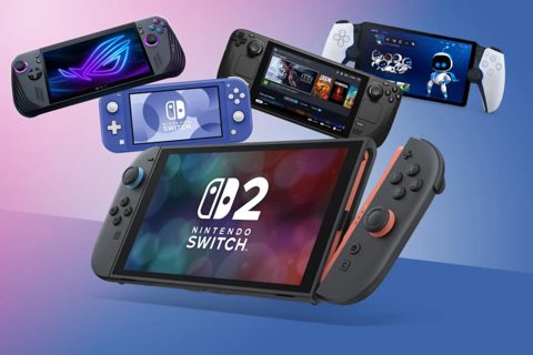 Best handheld gaming consoles in 2026 including Nintendo Switch, Steam Deck and more