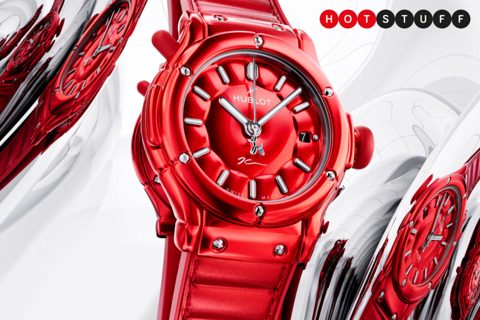 Hublot’s Balloon Dog watch is a Jeff Koons sculpture, shrunk down and strapped to your wrist