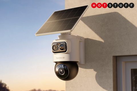 This all-seeing camera has two features that make home security a bit more renter-friendly