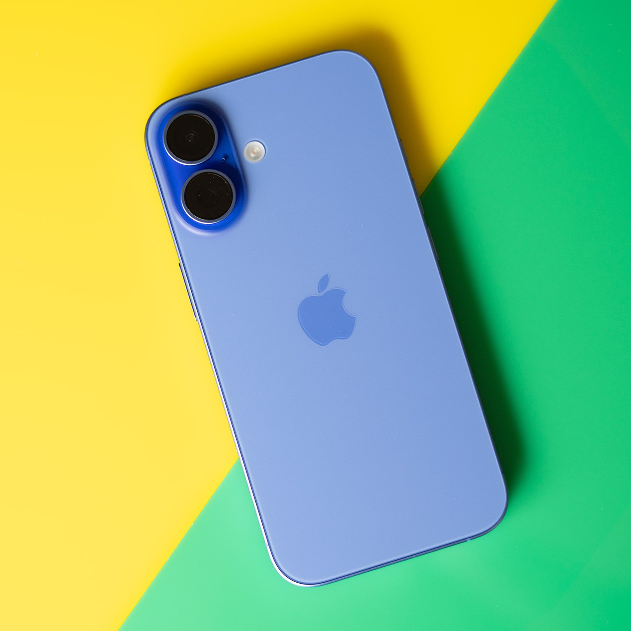 iPhone 16 in blue