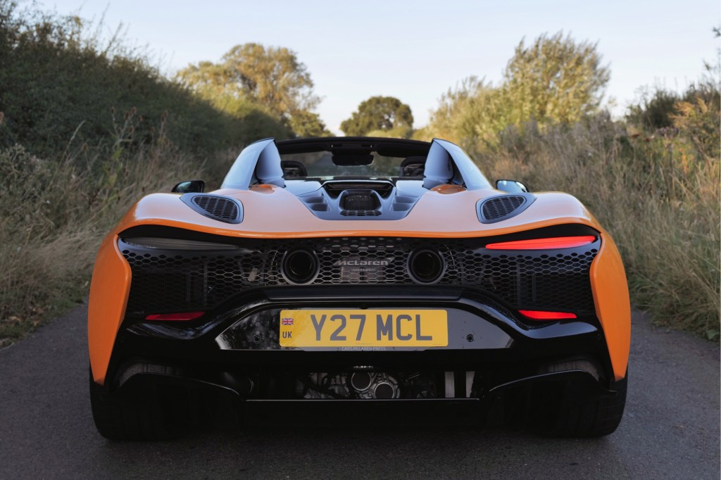 McLaren Artura on road