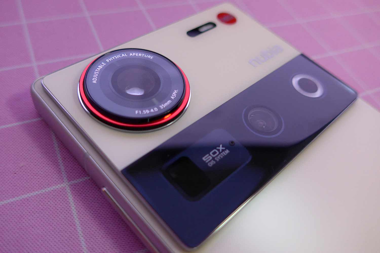 Nubia Z70 Ultra review rear camera bump