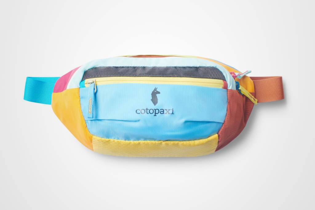 Stuff's round-up of the best sling bags includes the Cotopaxi Kapai 3L Del Dia