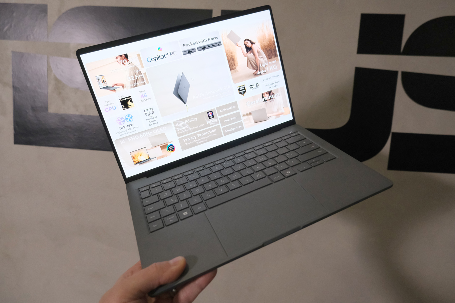 Asus Zenbook A14 initial verdict