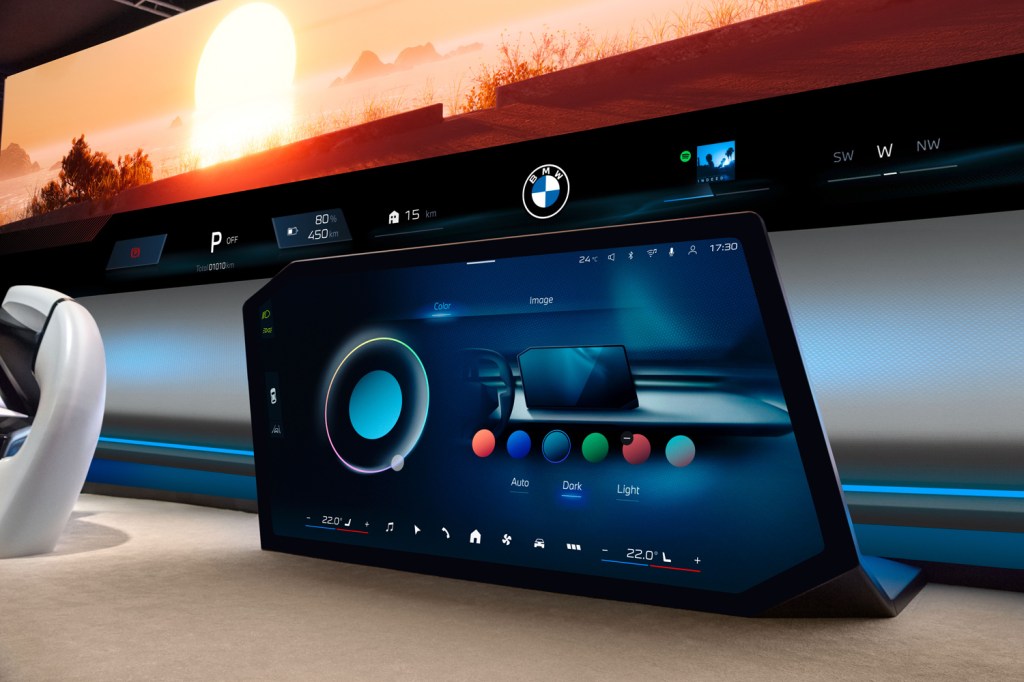 BMW iDrive 2025 reveal colour choice