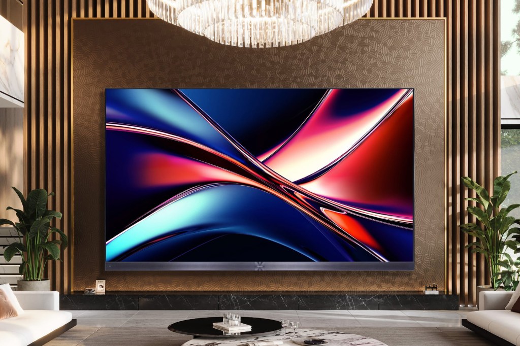 Hisense 136 microLED TV CES 2025