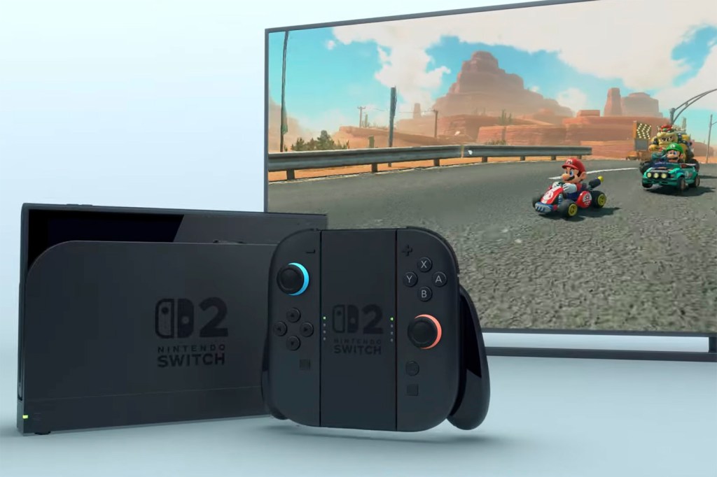 Nintendo Switch 2 with controller