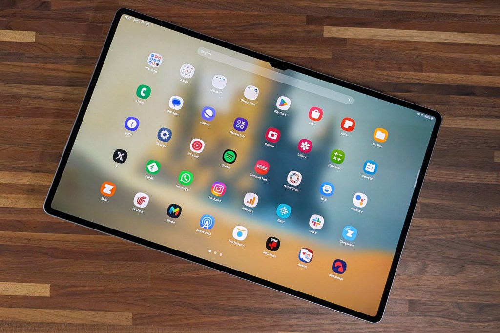 Samsung Galaxy Tab S10 Ultra review app drawer