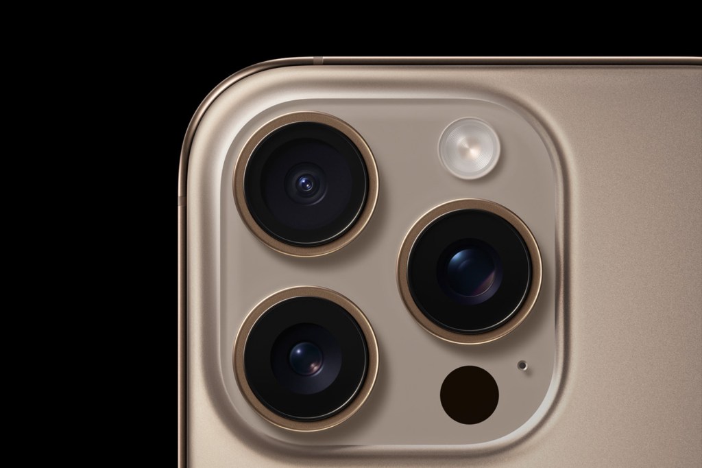 Apple iPhone 16 Pro rear cameras