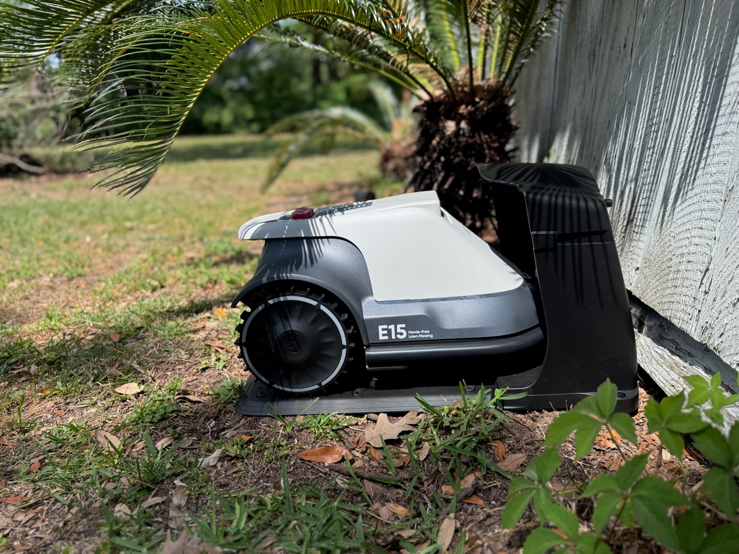 I’ve just started testing Eufy’s first automower, the E15.