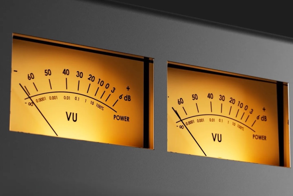 We Are Rewind GB-001 boombox VU meters