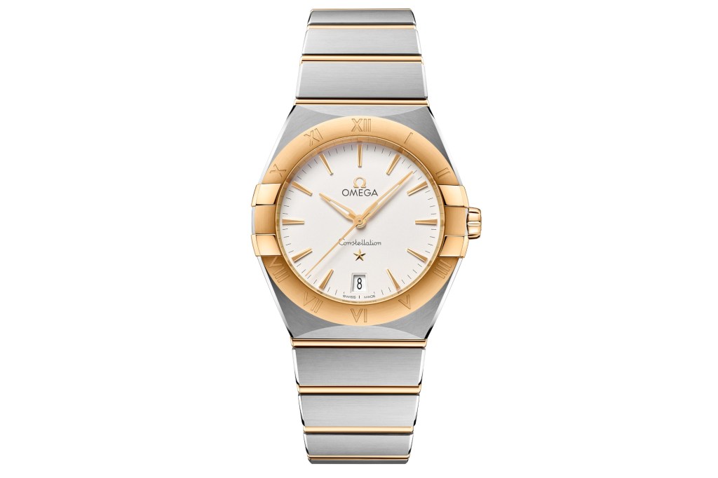Omega Constellation on white background