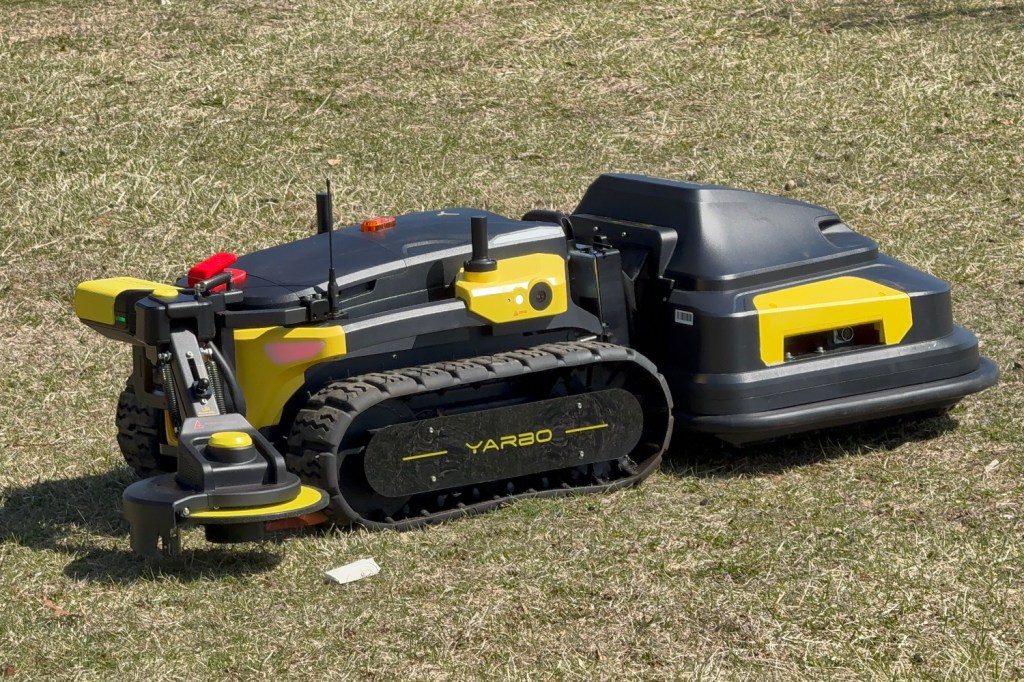 Yarbo Mower In Use