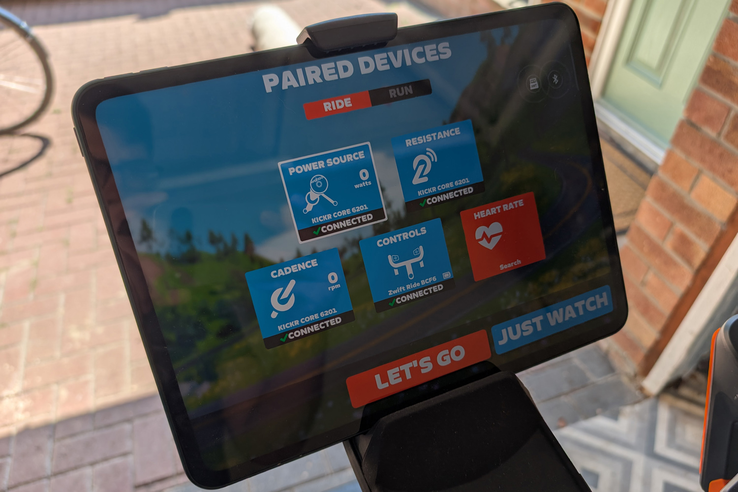 Zwift Ride review connections