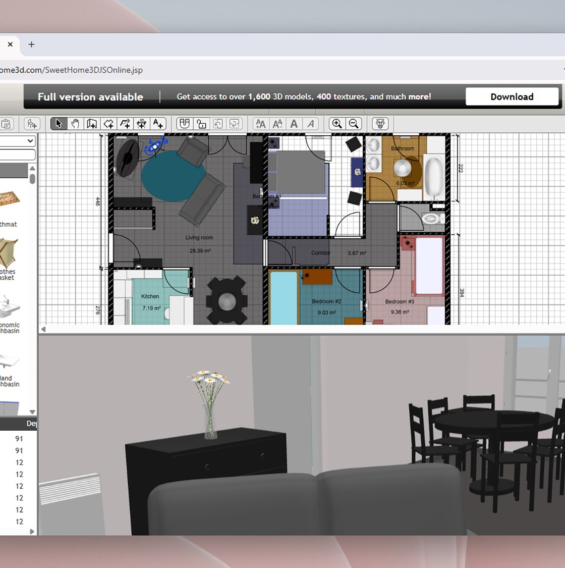Sweet Home 3D