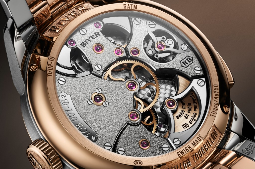 Biver Carillon Tourbillon Signature Series Two-Tone movement