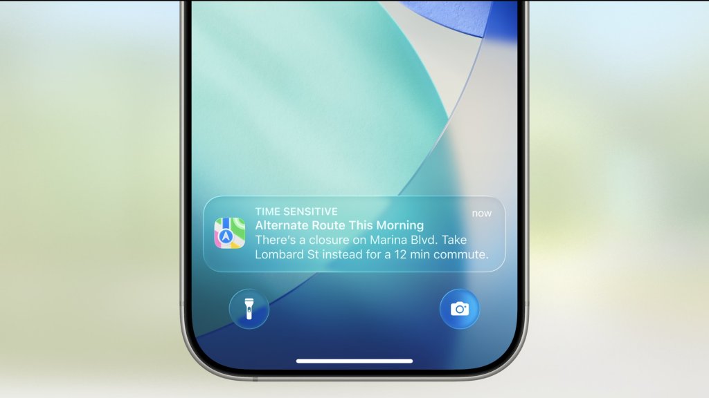 Maps features in iOS 26