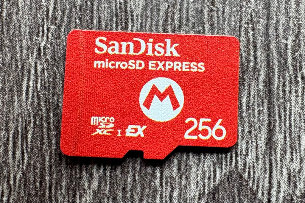 MicroSD Express card