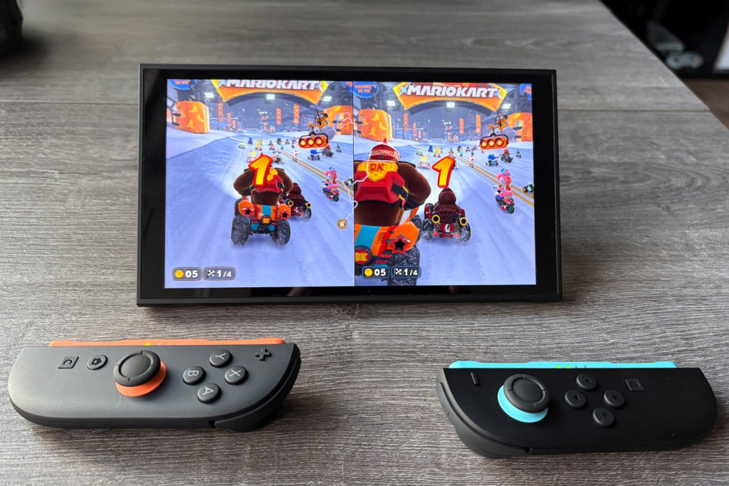 Nintendo Switch 2 review split screen