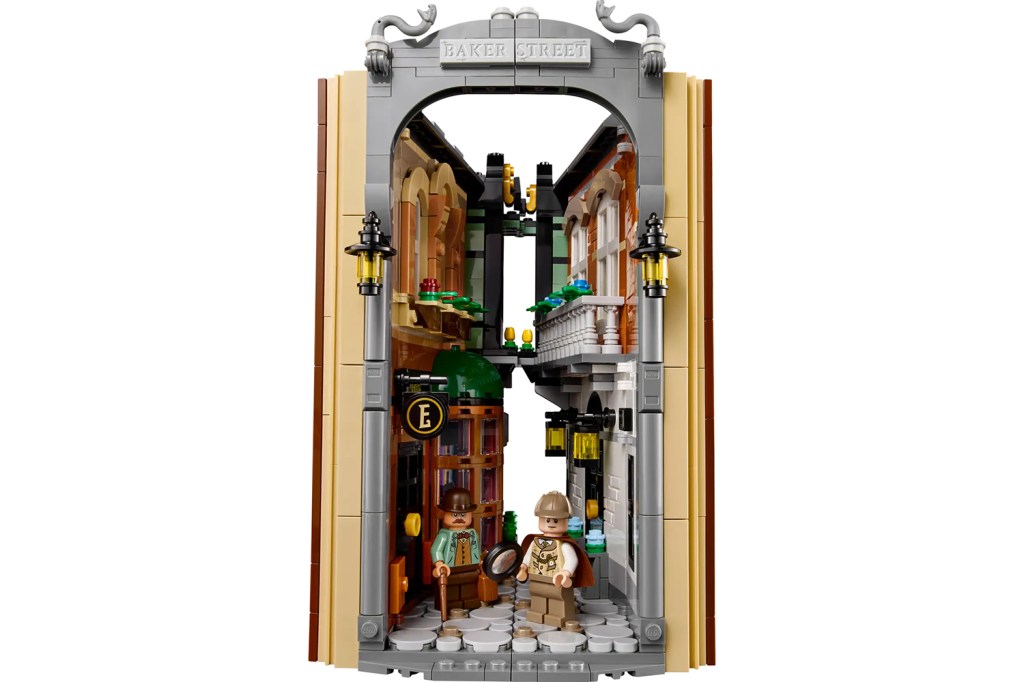 Lego Sherlock book nook