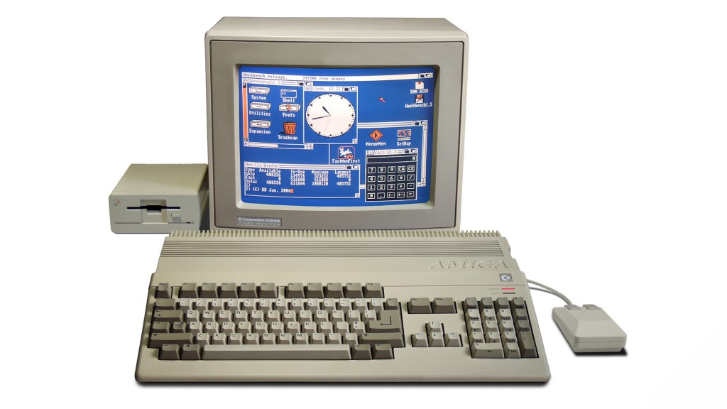Amiga 500 system. Image credit: Bill Bertram, Creative Commons Attribution-Share Alike 2.5 Generic licence.