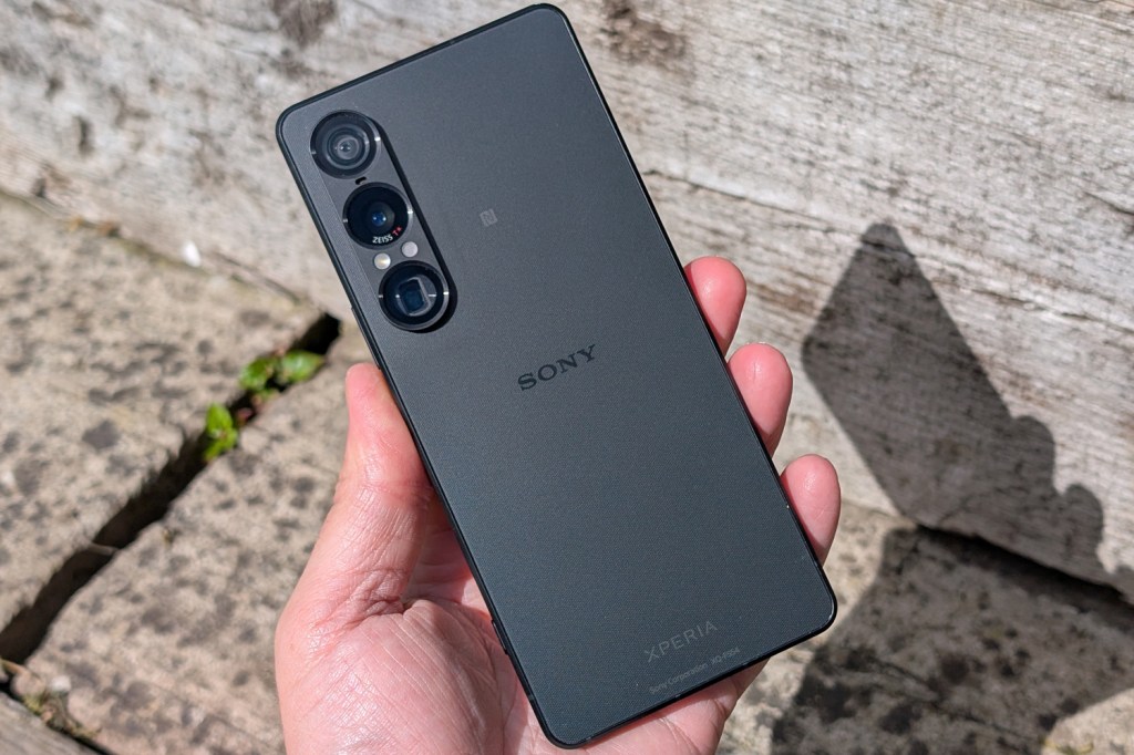 Sony Xperia 1 VII review in hand rear