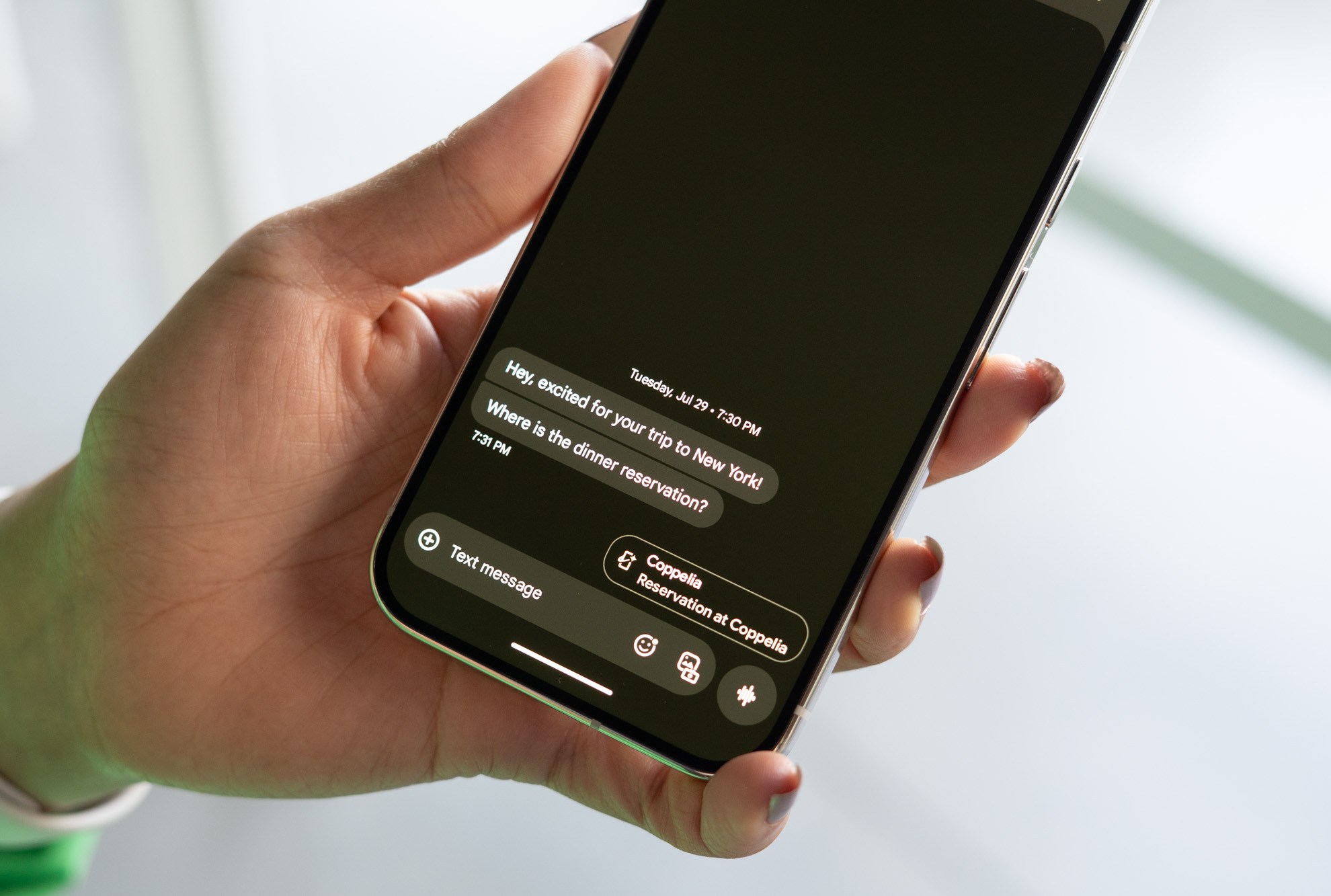 Google Pixel 10 Pro showing Magic Cue feature