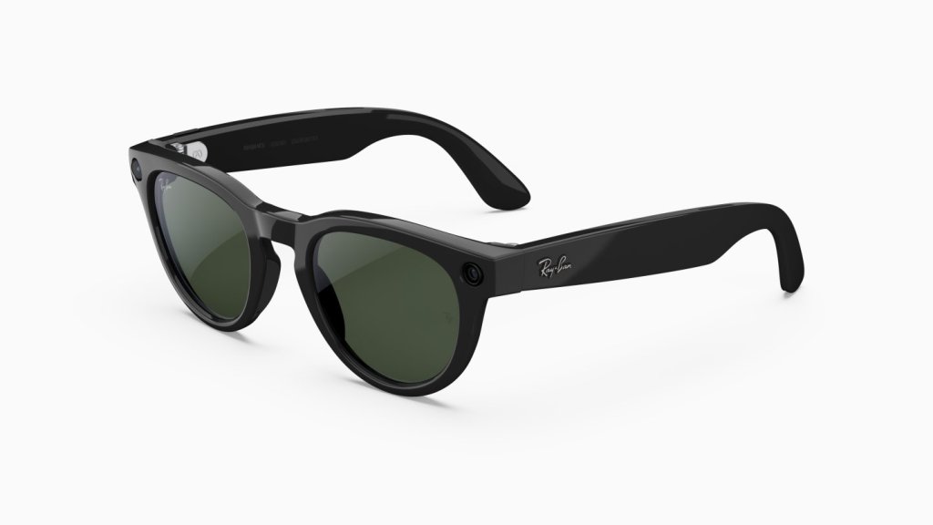 Meta Ray-Ban Display glasses side-on