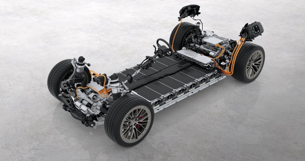 Porsche Cayenne electric prototype skateboard