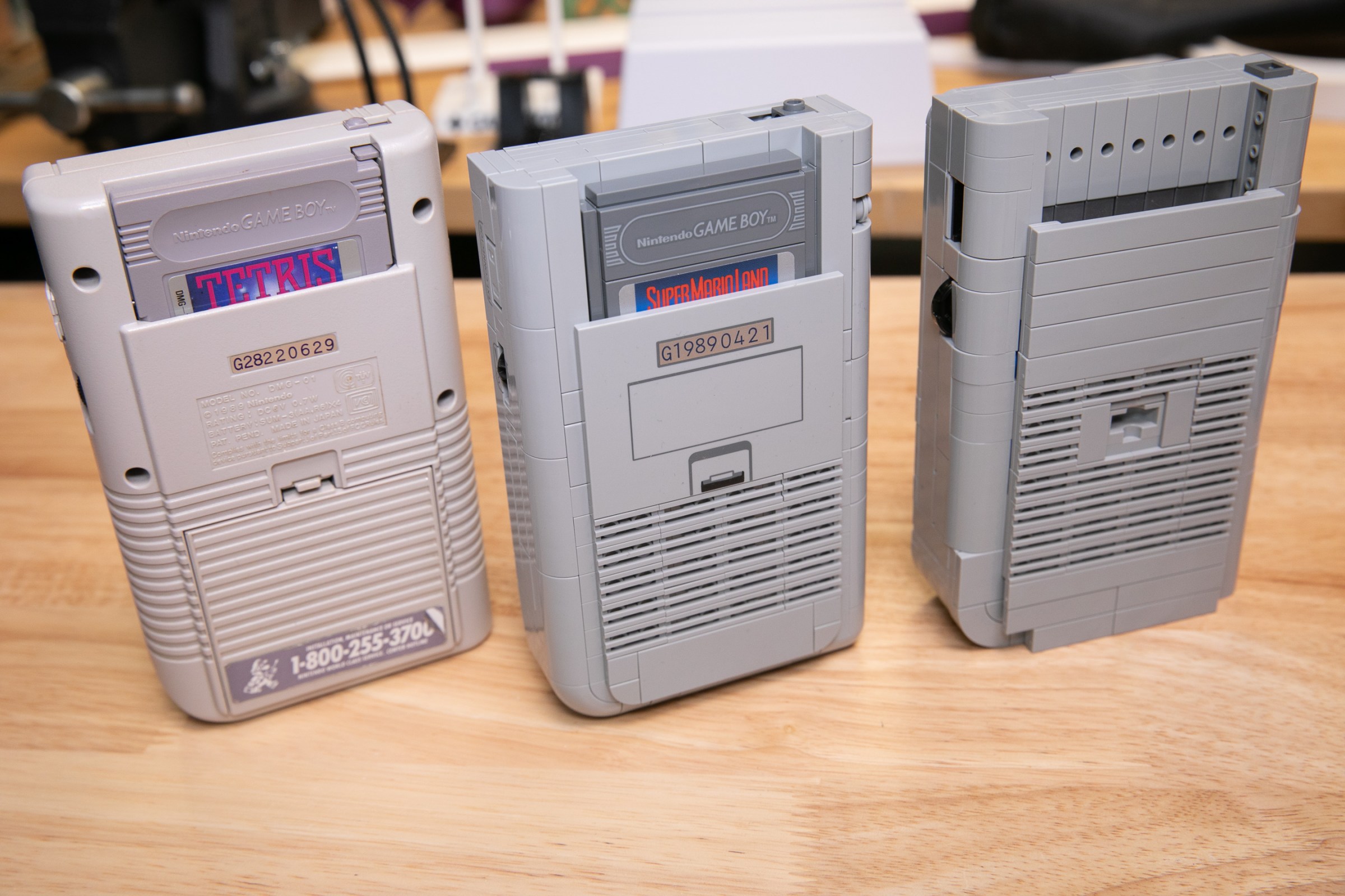 BTW, both of the Lego Game Boys can technically squeeze in a real cart, but it stretches the build uncomfortably.