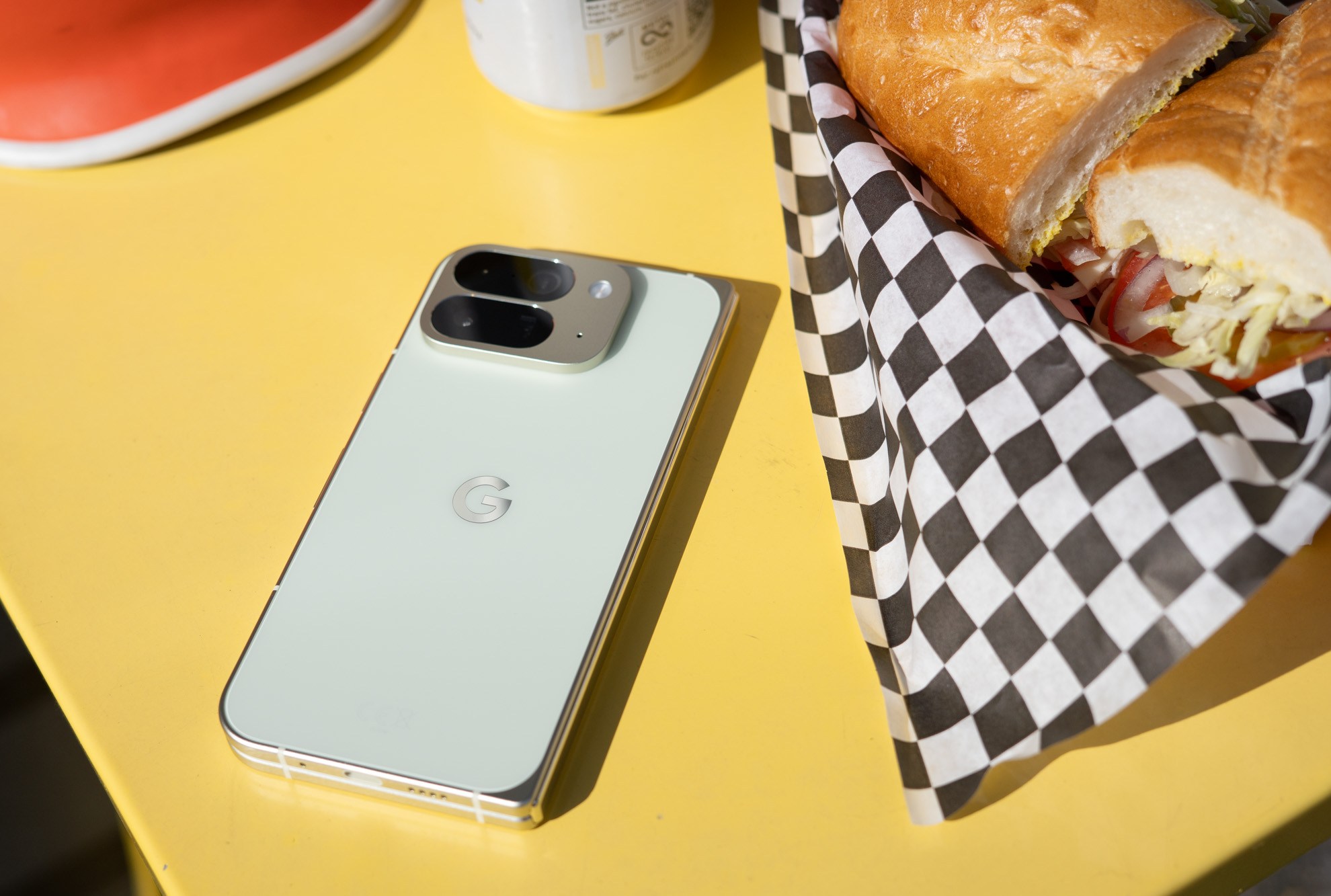 Google Pixel 10 Pro Fold on a table.