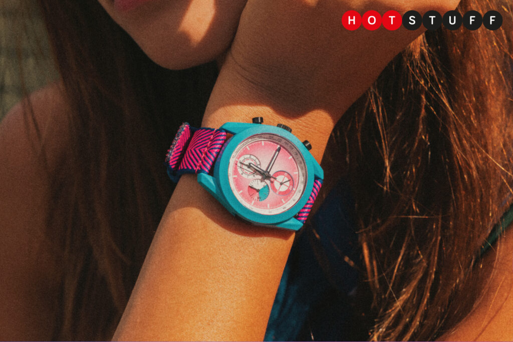 Bamford’s Mayfair 2.0 watch has dozens of colour combos, and I’m having trouble picking a favourite