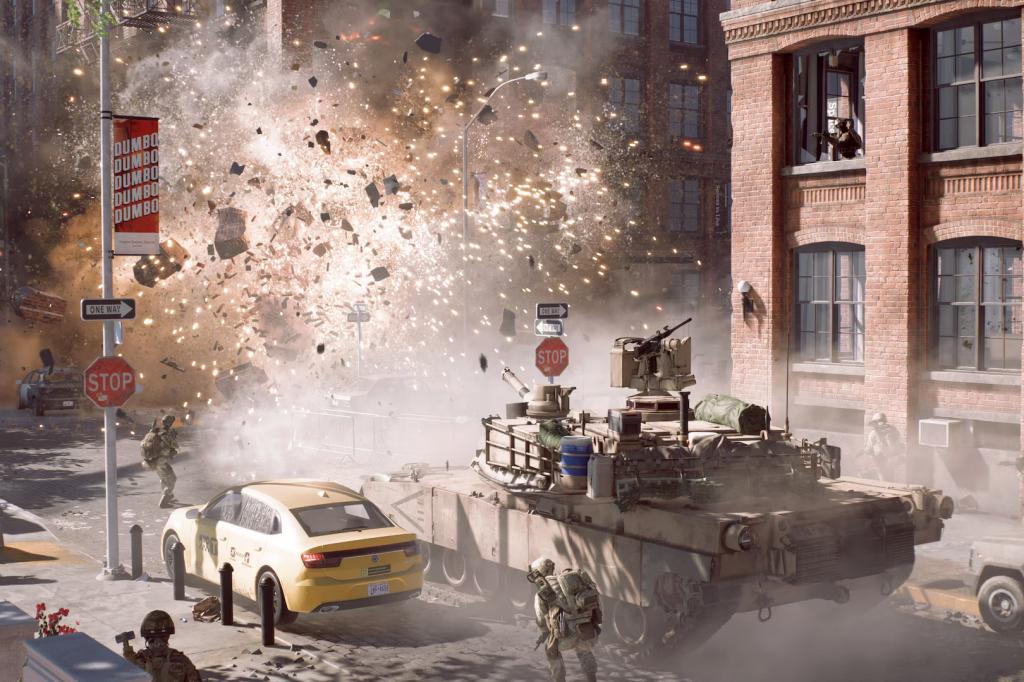 Battlefield 6 tank gameplay