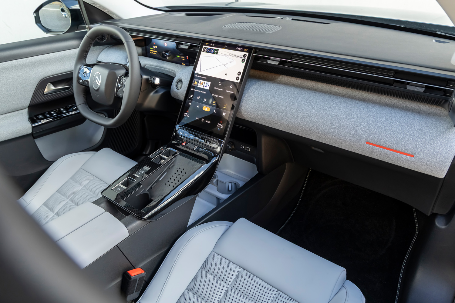 Citroen e-C5 Aircross drive dashboard