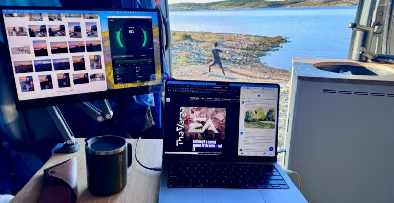 The Espresso Pro portable monitor is a revolution for remote work