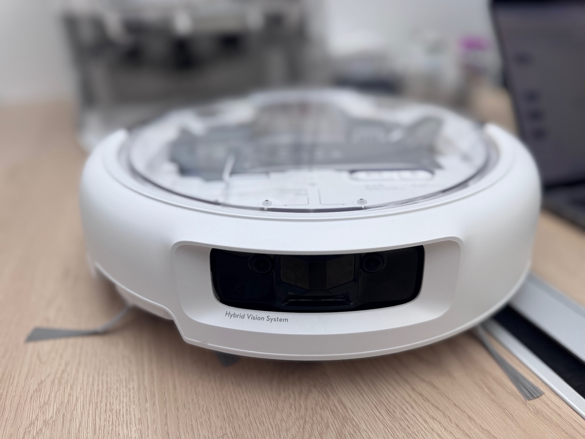 The Romo’s hybrid vision system uses lidar and cameras to navigate.