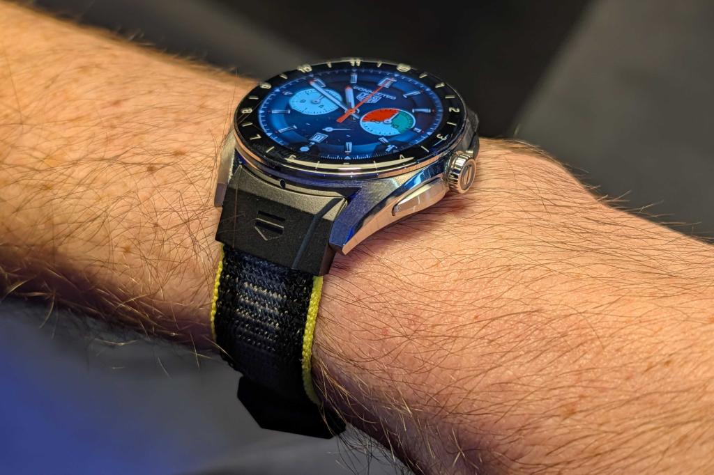 TAG Heuer Connected Calibre E5 on wrist