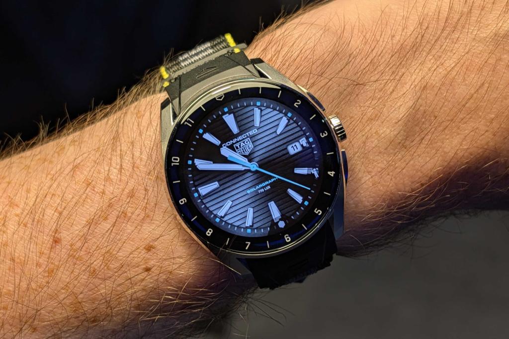TAG Heuer Connected Calibre E5 on wrist