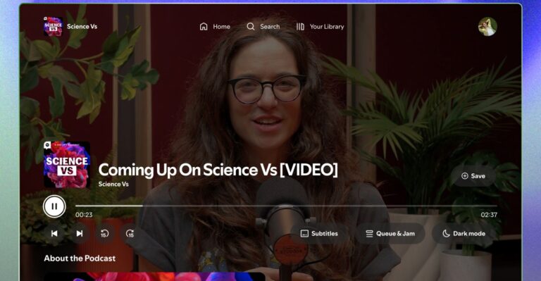 Spotify brings video podcasts and music videos to its Apple TV app