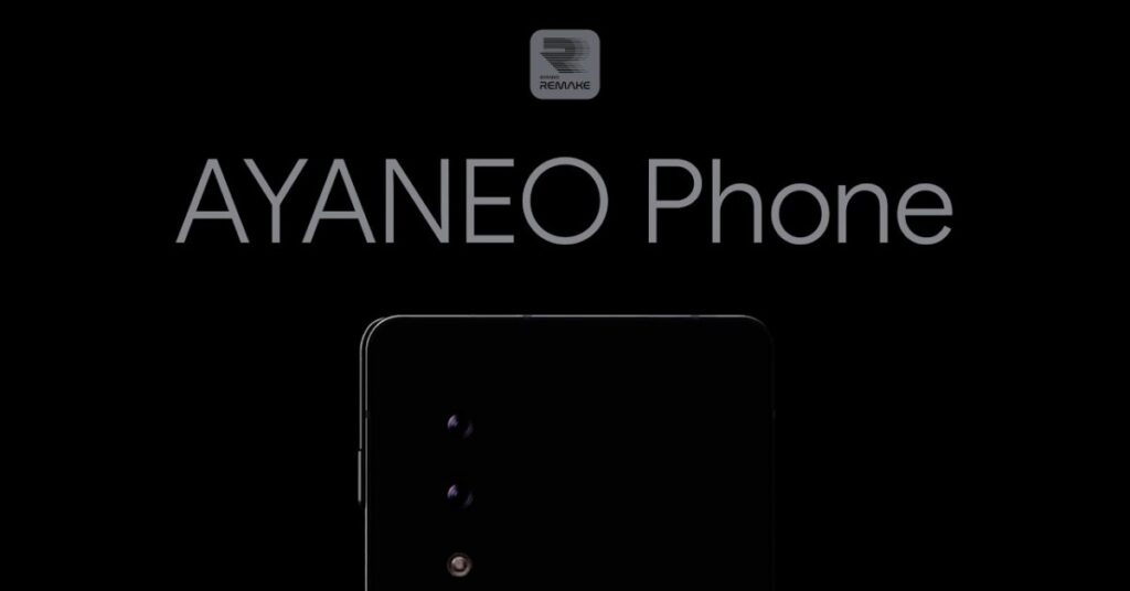 Ayaneo Phone confirmed in a teaser featuring retro Remake branding