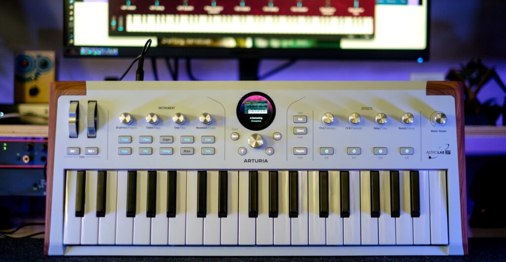 Arturia’s AstroLab 37 crams 44 synths into a tiny keyboard