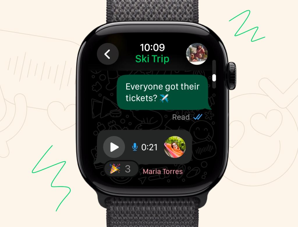WhatsApp Apple Watch