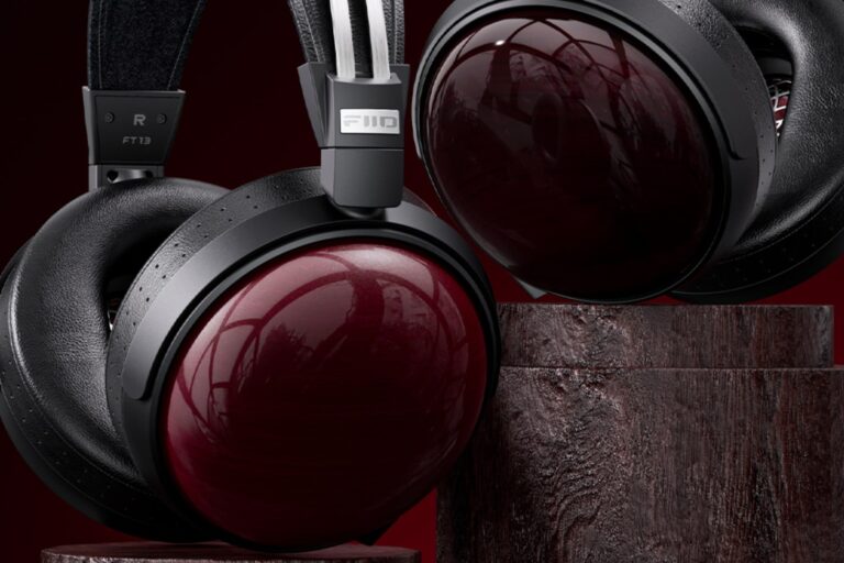 The FiiO FT13 headphones’ wooden construction is guaranteed to turn heads