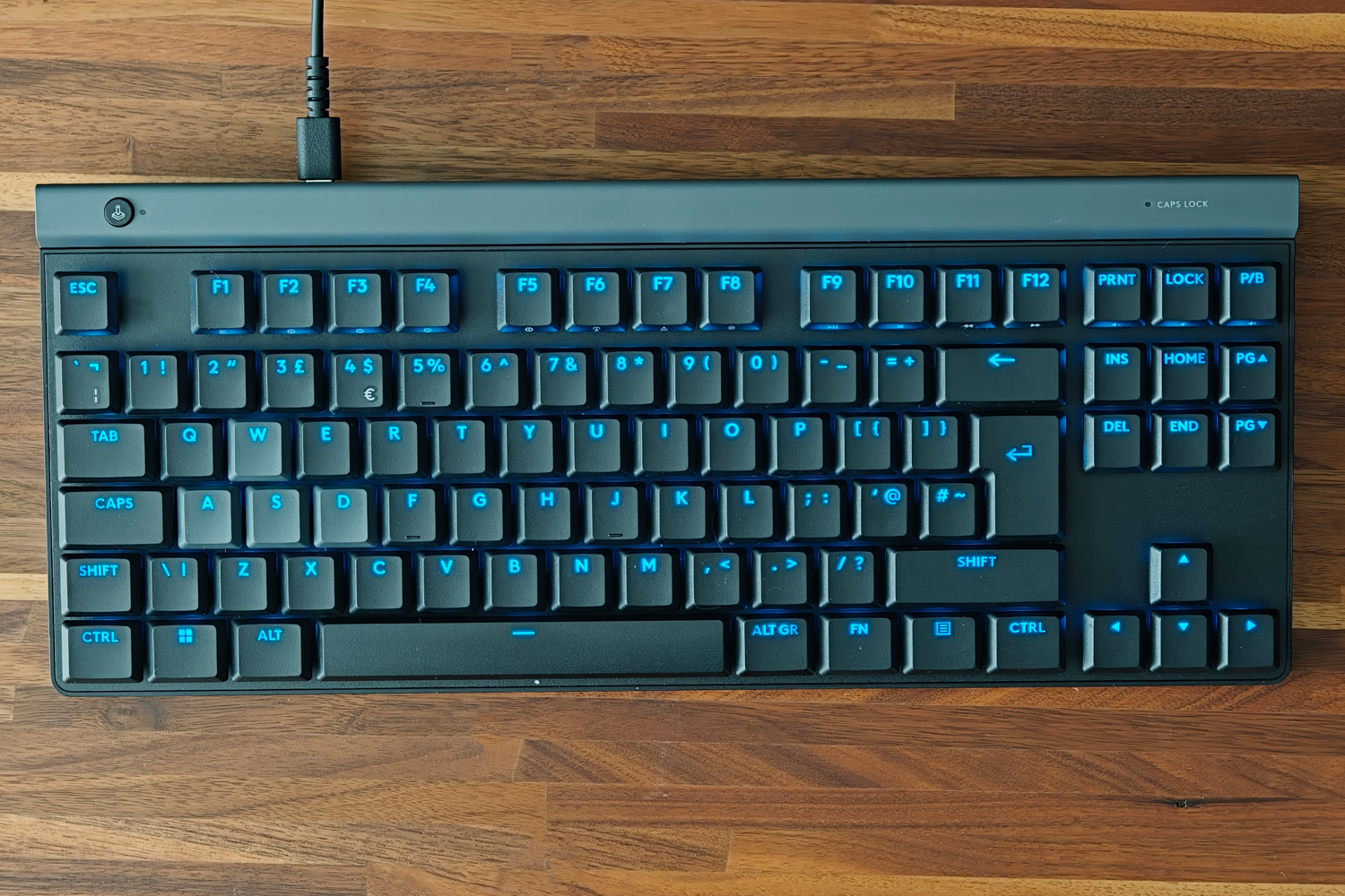 Logitech G515 Rapid TKL review front