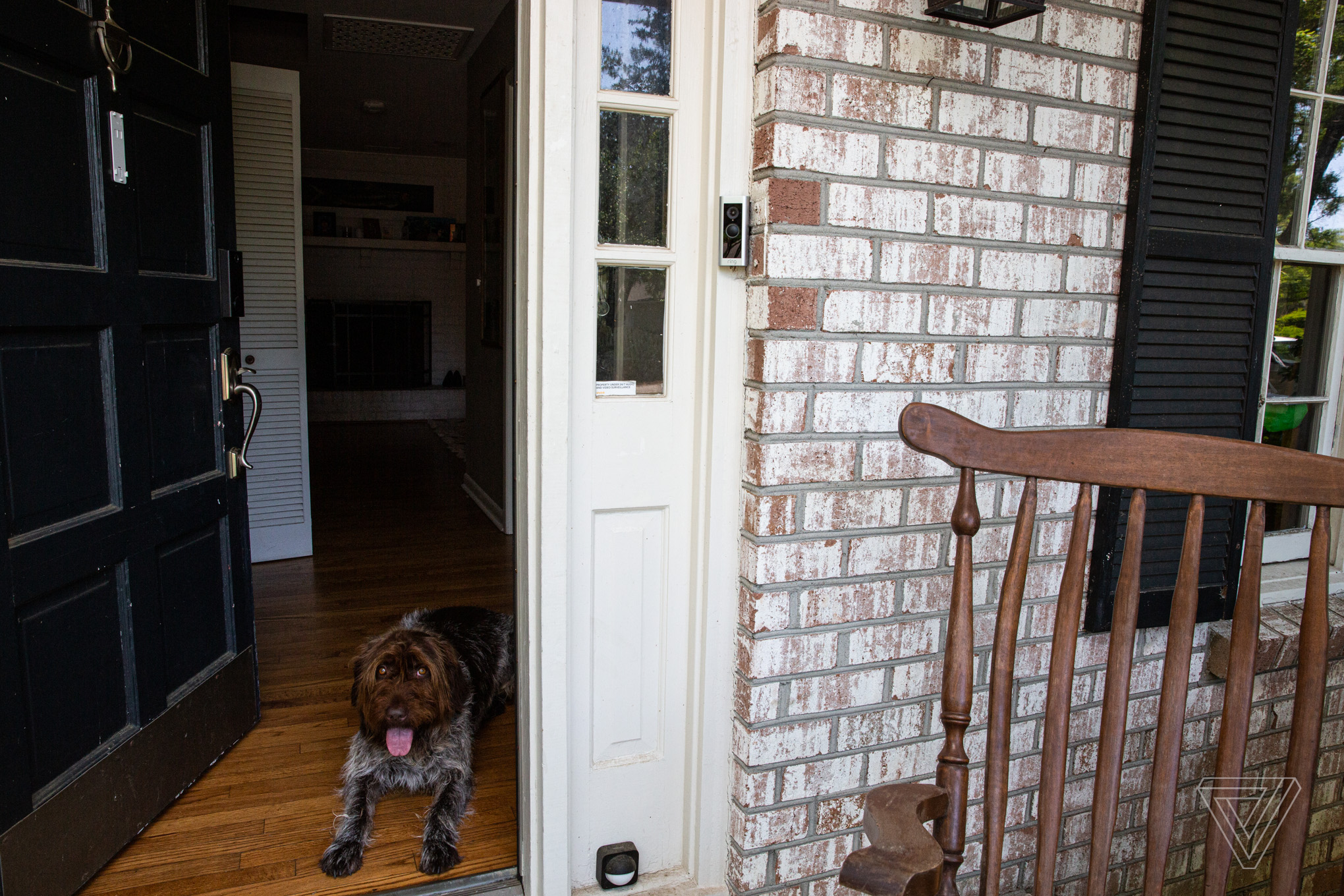 The Ring Wired Doorbell Pro has a compact design and the option of swappable faceplates for a different look.