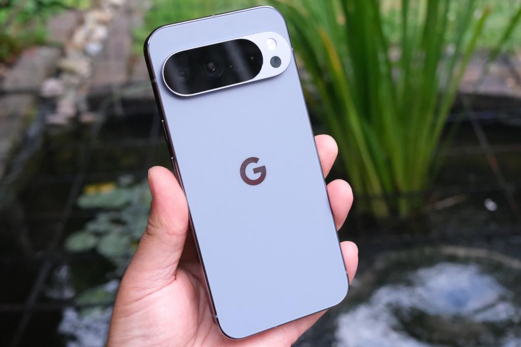 Google Pixel 10 Pro XL review in hand rear