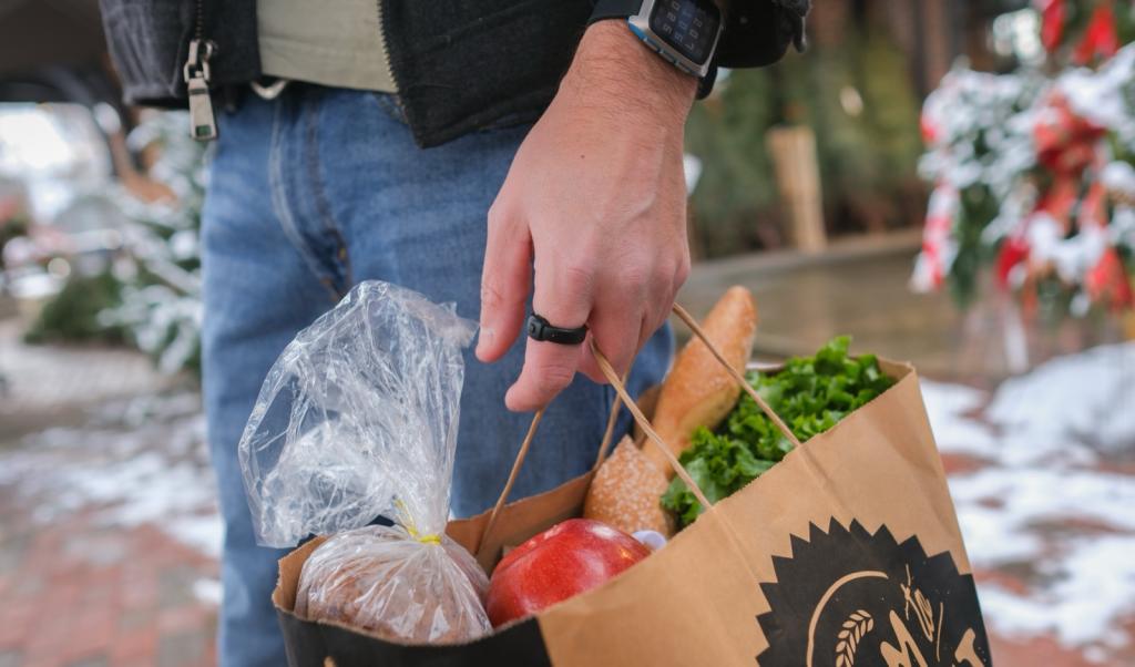 Pebble Index 01 ring being worn out and about