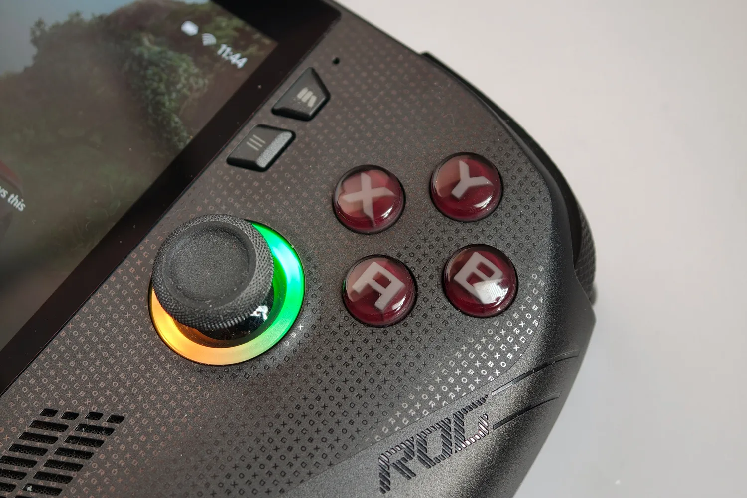 Asus Xbox ROG Ally X review face buttons