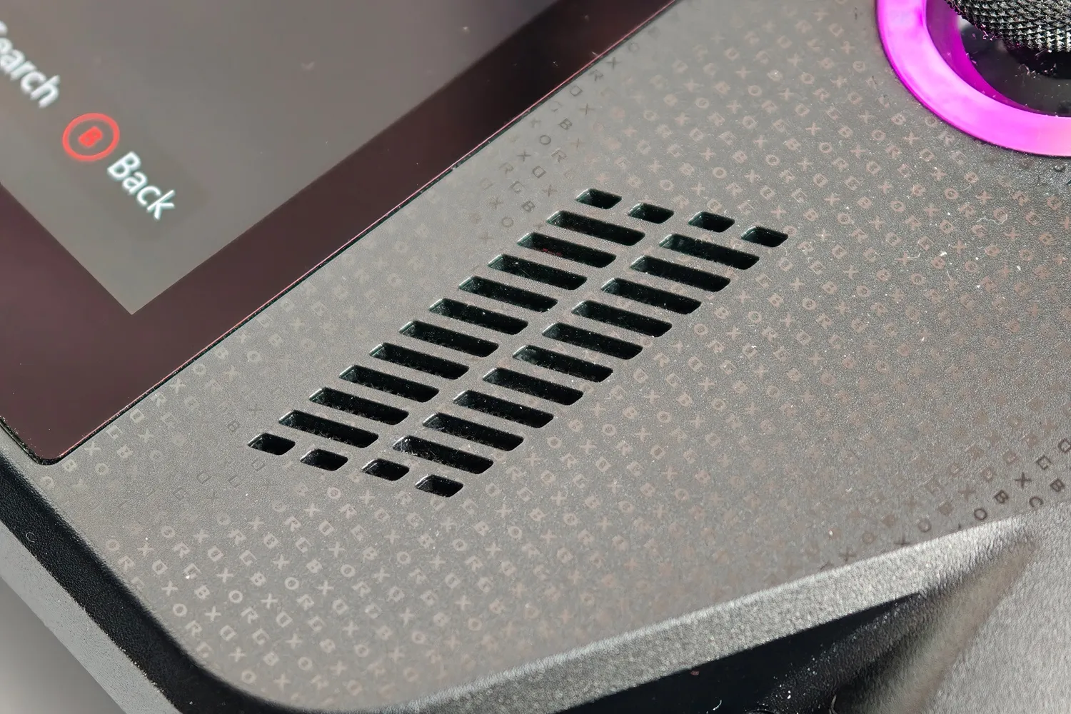 Asus Xbox ROG Ally X review speaker